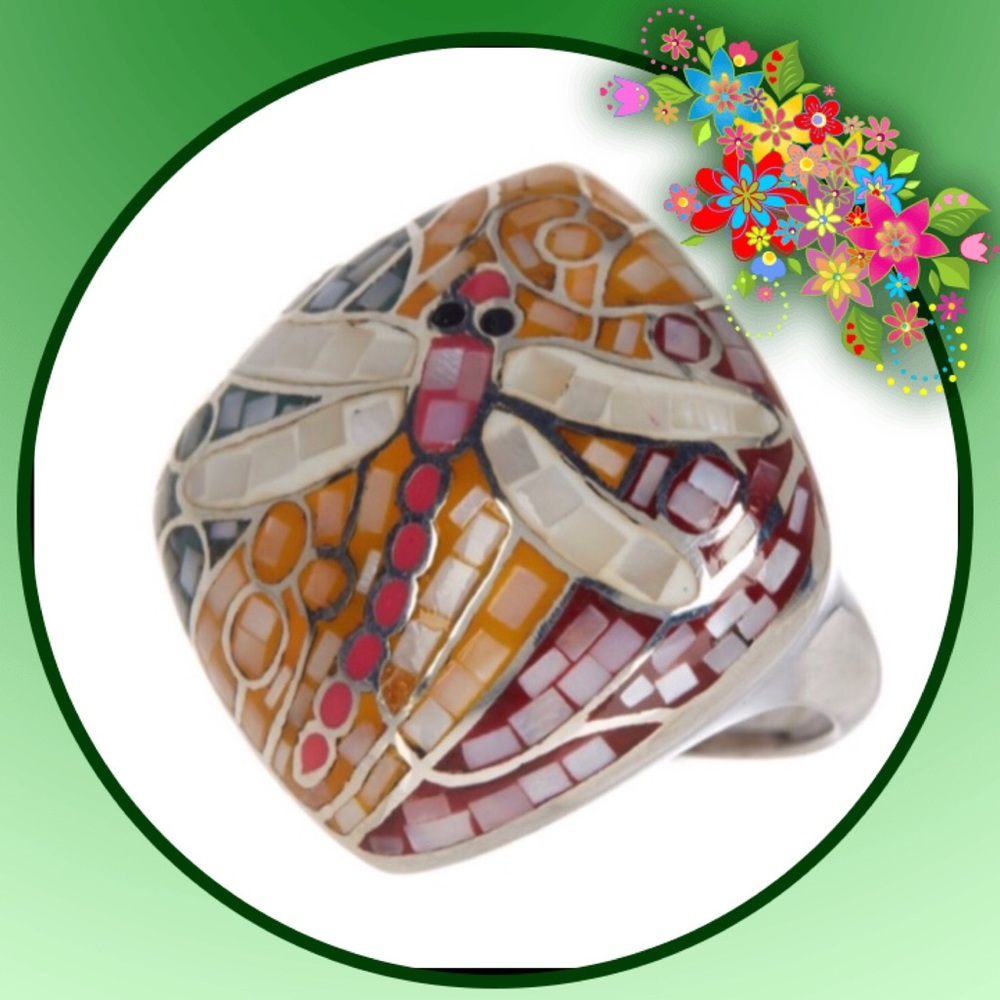 DRAGONFLY RING (#1446) - Picture 1 of 3